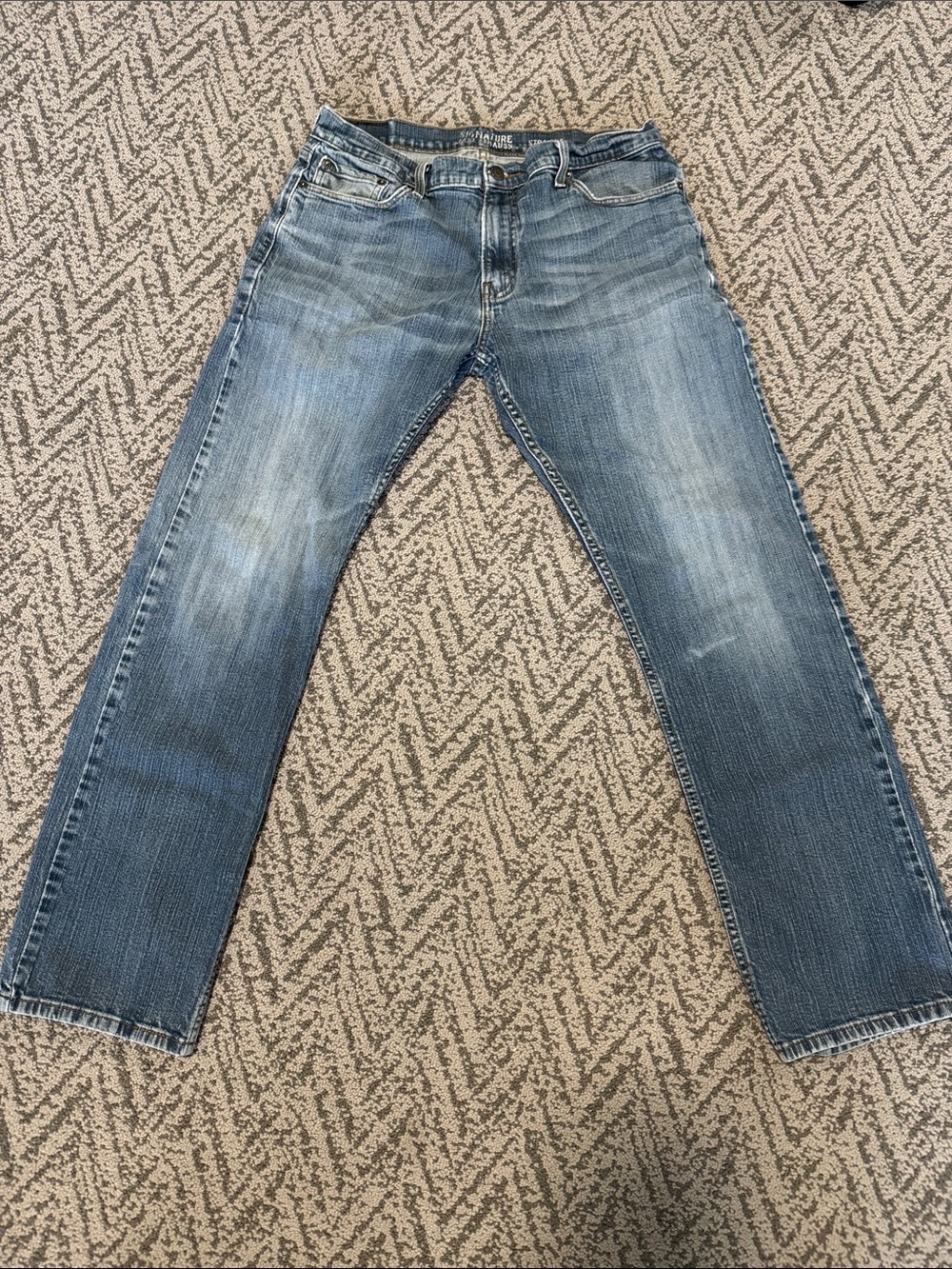 Levi's Men's Straight Leg Blue Denim Jeans